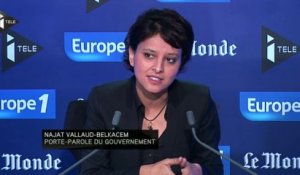 Najat Vallaud-Belkacem au Grand Rendez-vous Europe1 iTélé LeMonde 1/3