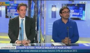 Champs Elysées: pour le meilleur et pour le pire ? dans Les décodeurs de l'éco - 24/12 2/4