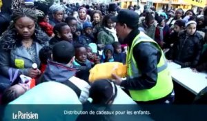 Paris: Les mal logés s'invitent chez Valls pour Noël