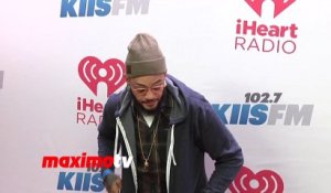 Travie McCoy KIIS Jingle Ball red carpet arrivals at Staples Center in Los Angeles