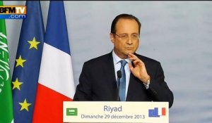 "Quenelle" de Dieudonné: "le caractère antisémite ne peut être nié", selon Hollande - 29/12
