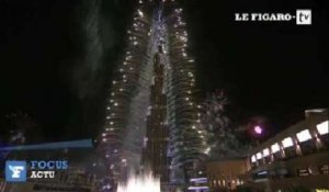 Nouvel An : Dubaï s'est offert le plus grand feu d'artifice du monde