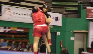 Focus sur Alice Cordonnier, combattante sanda - 12e Championnat du monde de Wushu - Kuala Lumpur