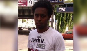 Robiel, immigrant érythréen. Mort à Calais.