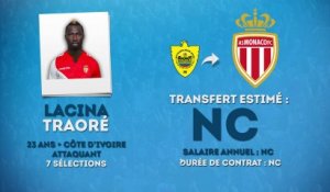 Officiel : l'AS Monaco recrute Lacina Traoré