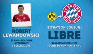 Officiel : Lewandowski débarque au Bayern !