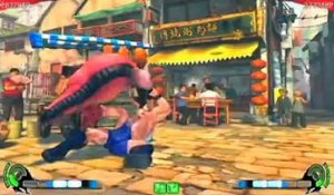 Street Fighter IV - Rufus vs. Abel