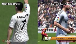 FIFA 14 - Comparatif old gen / next gen