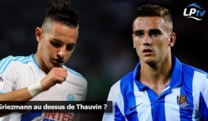 Griezmann au dessus de Thauvin ?