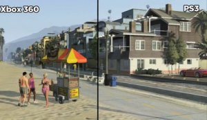 Grand Theft Auto V - Comparatif PS3 / Xbox 360