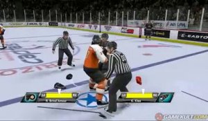 NHL 2K9 - Passe en retrait