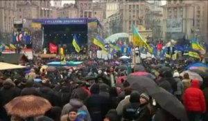 Ukraine : grande manifestation contre le président Ianoukovitch à Kiev