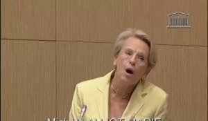 Audition de Mme Michèle Alliot-Marie, ministre de la Justice - Mercredi 1 Septembre 2010