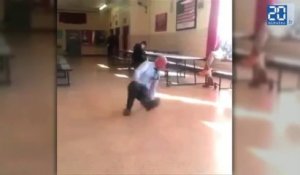 Une démo de breakdance par le prof d'une école catho