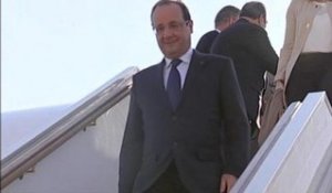François Hollande, Valérie Trierweiler et le protocole - 13/09