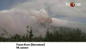 En Indonésie, les éruptions du volcan Sinabung s'intensifient