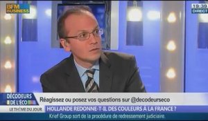 Hollande redonne-t-il des couleurs à la France? dans Les décodeurs de l'éco - 15/01 2/5