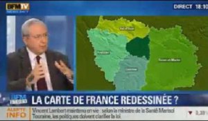 BFM Story: Hollande envisage de redessiner la France - 16/01