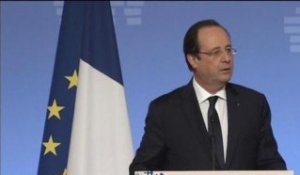 Hollande opposé à "la perpétuation d'un régime dictatorial" en Syrie - 17/01