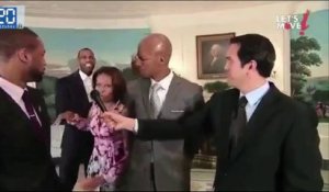 Michelle Obama dunke sur LeBron James
