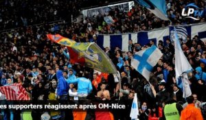 Les supporters réagissent après OM-Nice