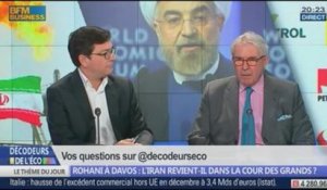 Rohani à Davos: l’Iran revient-il dans la cour des grands ?, dans Les Décodeurs de l'éco – 23/01 5/5