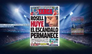 La presse madrilène dézingue Rosell, Manchester United dans tous ses états