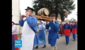 Les vignerons fêtent la Saint-Vincent à Bar-sur-Aube