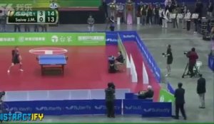 Un match de Ping Pong impressionnant!
