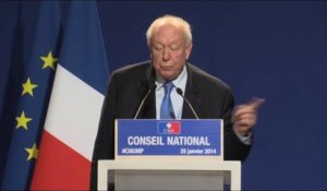 Conseil National - Jean-Claude Gaudin
