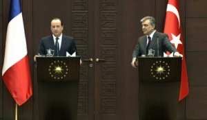 Conférence de presse avec M. Abdullah GÜL, président de la République de Turquie