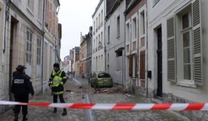 Cambrai: une maison du centre-ville s'effondre, aucun blessé à déplorer