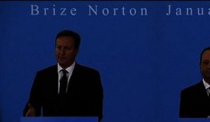 Désaccord entre Hollande et Cameron sur le référendum anglais sur l'Europe - 31/01