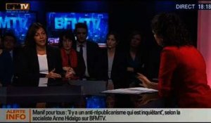 BFM Politique: L'interview d’Anne Hidalgo par Apolline de Malherbe - 02/02 1/6