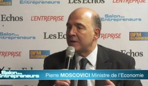 P. Moscovici : "Je conçois Bercy comme la maison des entreprises"