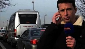 Grève des taxis: l'opération escargot se poursuit à Roissy - 11/02