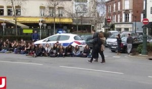 Epernay (51). Les élèves du lycée Stéphane Hessel sont dans la rue