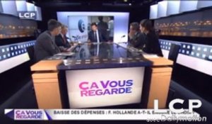 Ça Vous Regarde - Le débat : Baisse des dépenses : François Hollande a-t-il encore le choix ?