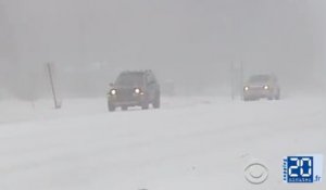 Washington DC, Géorgie, tempête de neige sur les Etats-Unis