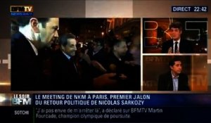 Le Soir BFM: Sarkozy présent au meeting de NKM - 10/02 2/5
