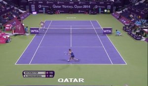 Doha  - Radwanska retrouvera Halep