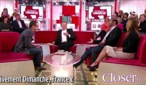 Michel Drucker et Kad Merad se moquent de François Hollande et Julie Gayet