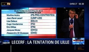 BFM Story: Municipales à Lille: les enjeux de la campagne de Jean-René Lecerf - 17/02