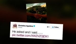 Christina Aguilera fiancée à Matthew Rutler