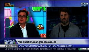 Candy Crush en bourse: attention à l’indigestion !, dans Les Décodeurs de l'éco - 19/02 3/5