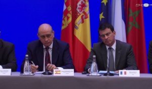 Réunion des ministres de l'Intérieur de l'Espagne, de la France, du Maroc et du Portuga