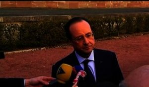 Hollande: "Nous devons être du côté de ceux qui demandent la liberté et le vote"  en Ukraine - 21/02