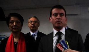 Saisie record de drogue: Valls félicite les enquêteurs à Nanterre - 21/02