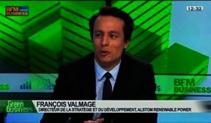 Alstom et les renouvelables: Patricia Laurent, François Valmage et Pierre Nougué, dans Green Business – 23/02 3/4