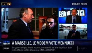 BFM Story: Municipales à Marseille: le MoDem a décidé de soutenir Patrick Mennucci contre l'avis de François Bayrou - 24/02